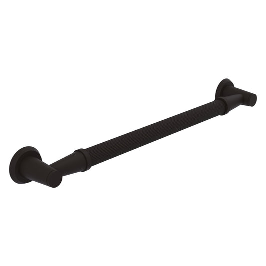 Allied Brass MD-GRR-24 26" x 3.5" Oil Rubbed Bronze Solid Brass Reeded Grab Bar