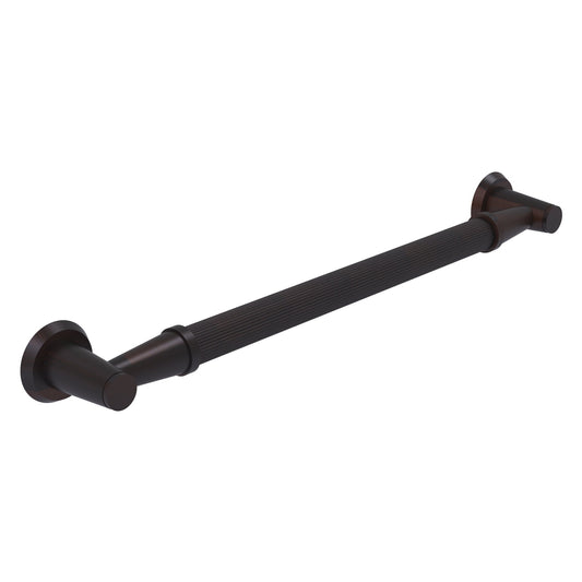 Allied Brass MD-GRR-32 34" x 3.5" Venetian Bronze Solid Brass Reeded Grab Bar