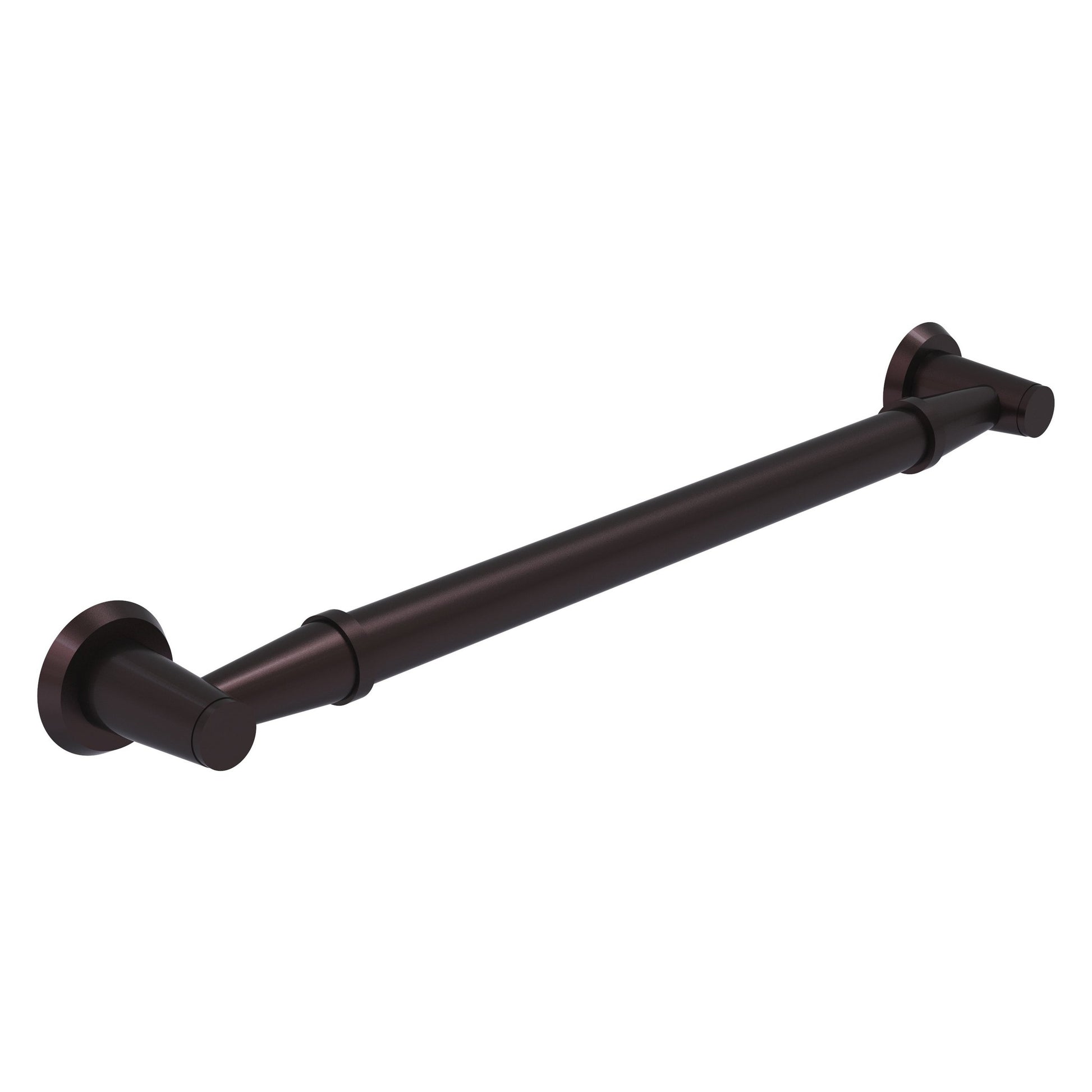 Allied Brass MD-GRS-16 18" x 3.5" Antique Bronze Solid Brass Smooth Grab Bar