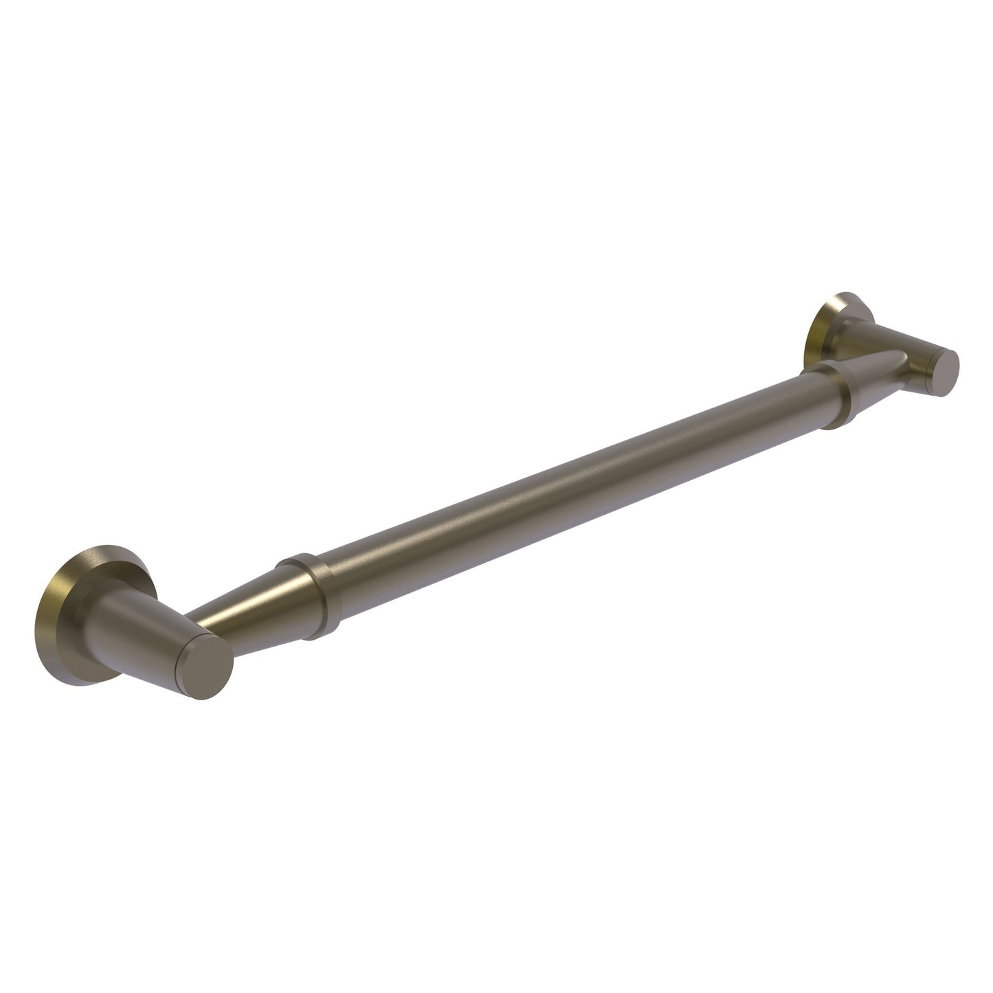 Allied Brass MD-GRS-24 26" x 3.5" Antique Brass Solid Brass Smooth Grab Bar