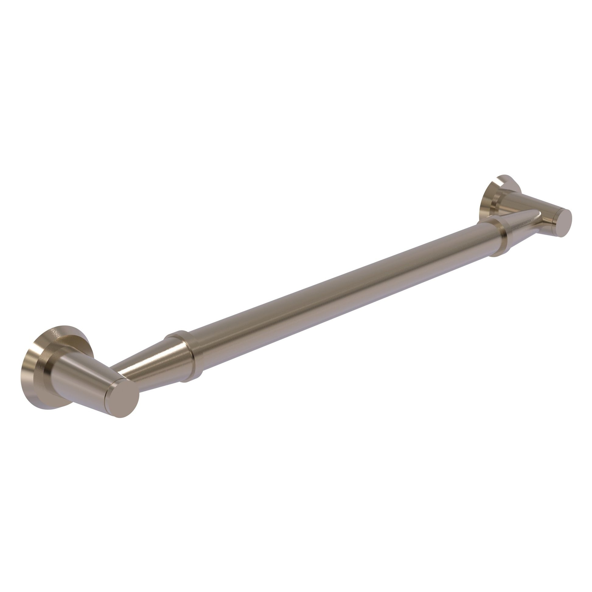 Allied Brass MD-GRS-24 26" x 3.5" Antique Pewter Solid Brass Smooth Grab Bar