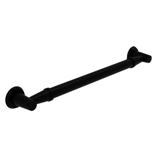 Allied Brass MD-GRS-24 26" x 3.5" Matte Black Solid Brass Smooth Grab Bar