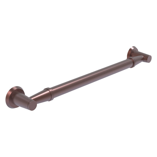 Allied Brass MD-GRS-36 38" x 3.5" Antique Copper Solid Brass Smooth Grab Bar
