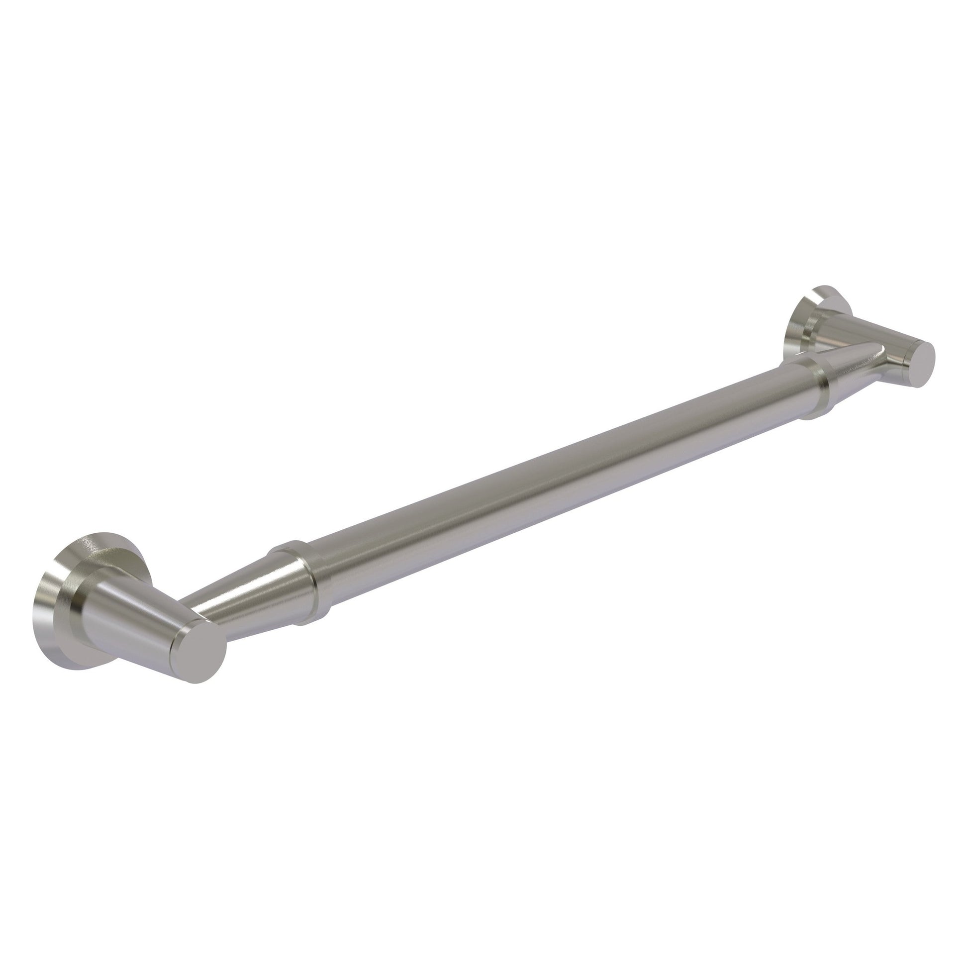 Allied Brass MD-GRS-36 38" x 3.5" Satin Nickel Solid Brass Smooth Grab Bar