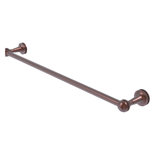 Allied Brass Mambo 18" x 19" Antique Copper Solid Brass Towel Bar