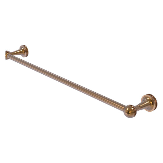 Allied Brass Mambo 18" x 19" Brushed Bronze Solid Brass Towel Bar