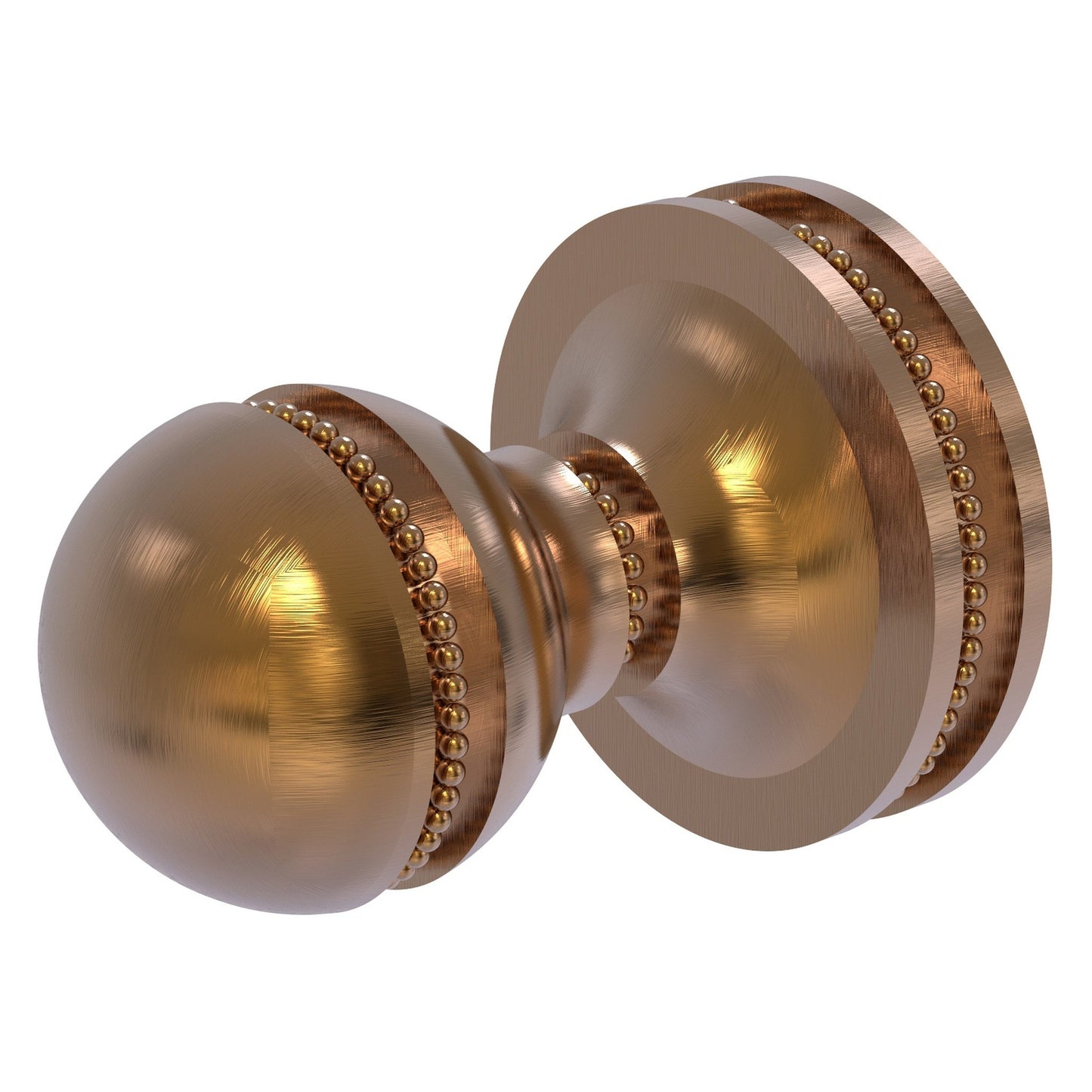 Allied Brass Mambo 1.36" x 1.88" Brushed Bronze Solid Brass Robe Hook