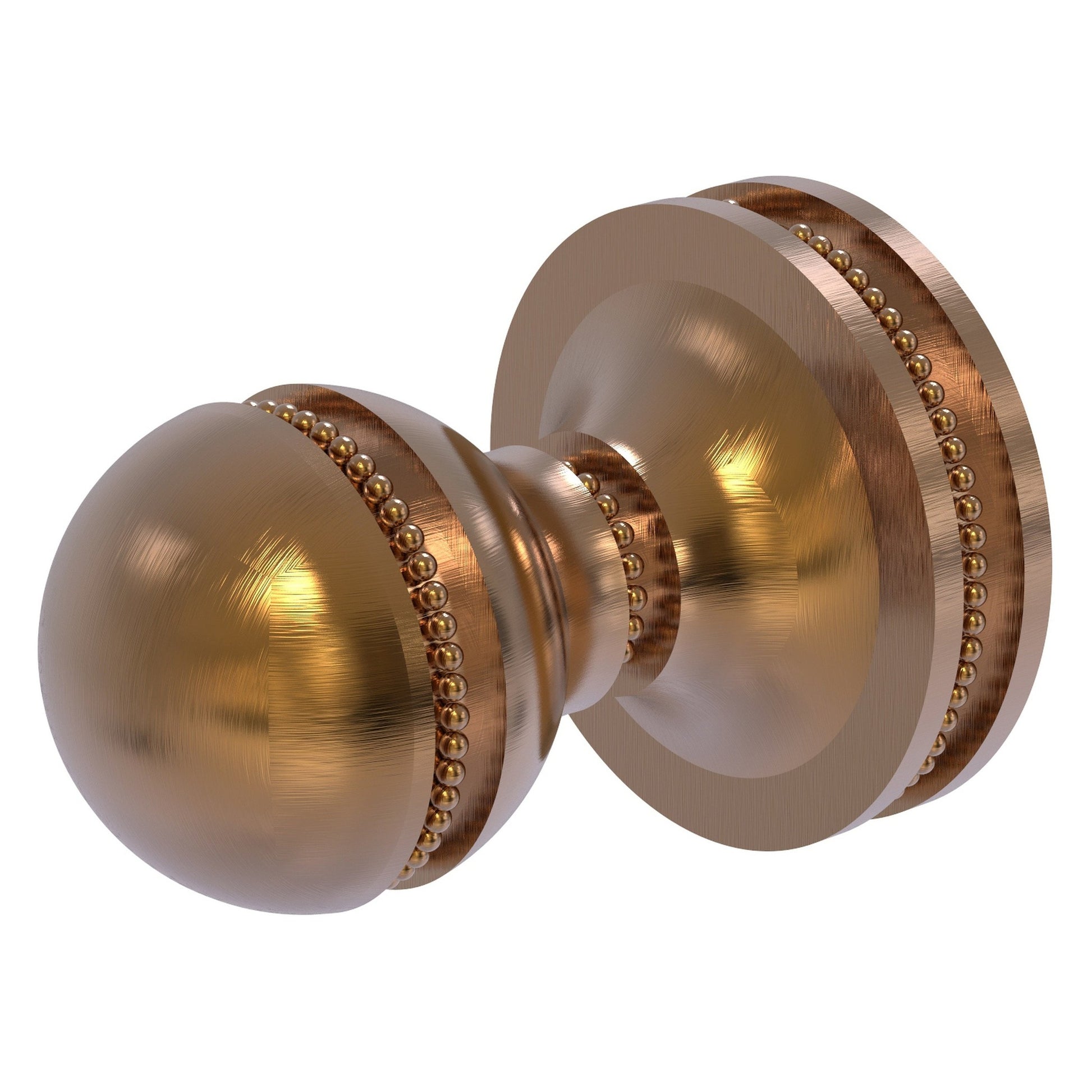 Allied Brass Mambo 1.36" x 1.88" Brushed Bronze Solid Brass Robe Hook