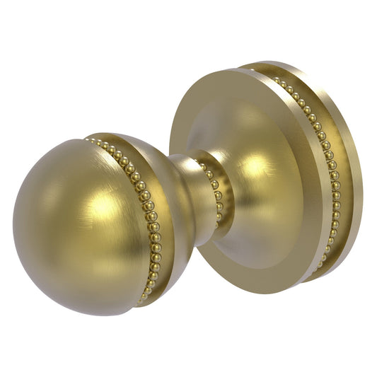 Allied Brass Mambo 1.36" x 1.88" Satin Brass Solid Brass Robe Hook