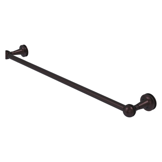 Allied Brass Mambo 30" x 31" Antique Bronze Solid Brass Towel Bar