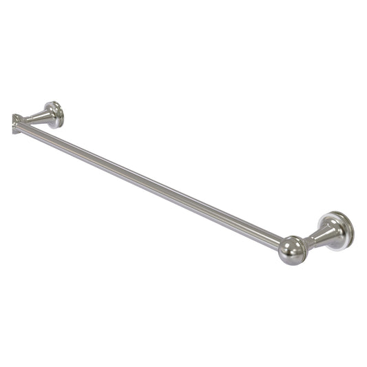 Allied Brass Mambo 36" x 37" Satin Nickel Solid Brass Towel Bar