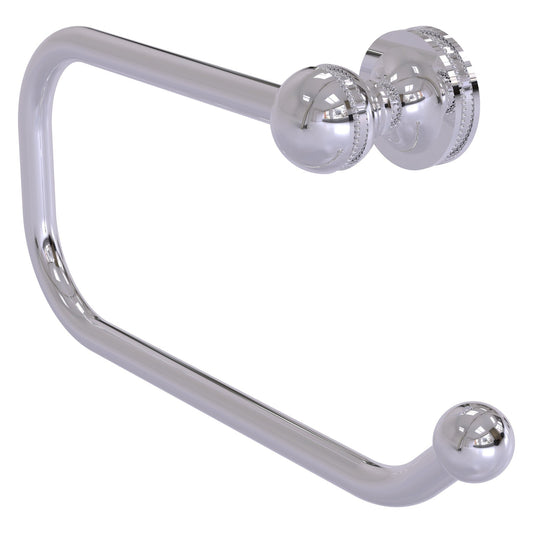 Allied Brass Mambo 8" x 7" Polished Chrome Solid Brass European Style Toilet Tissue Holder