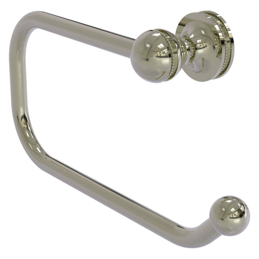 Allied Brass Mambo 8" x 7" Polished Nickel Solid Brass European Style Toilet Tissue Holder