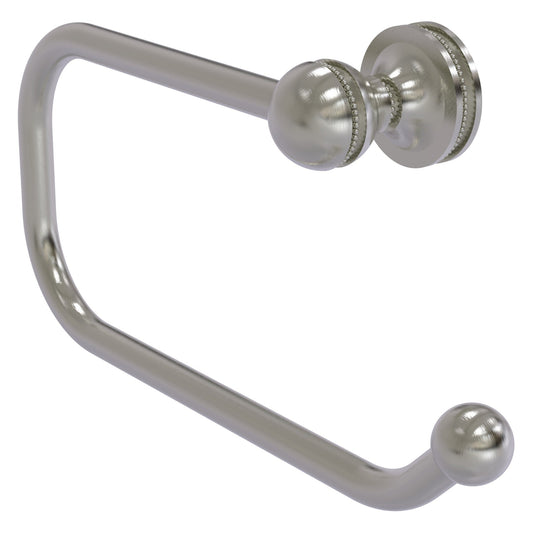 Allied Brass Mambo 8" x 7" Satin Nickel Solid Brass European Style Toilet Tissue Holder