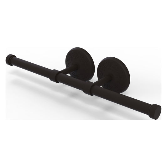 Allied Brass Monte Carlo 14.9" x 3.6" Oil Rubbed Bronze Solid Brass Double Roll Toilet Tissue Holder