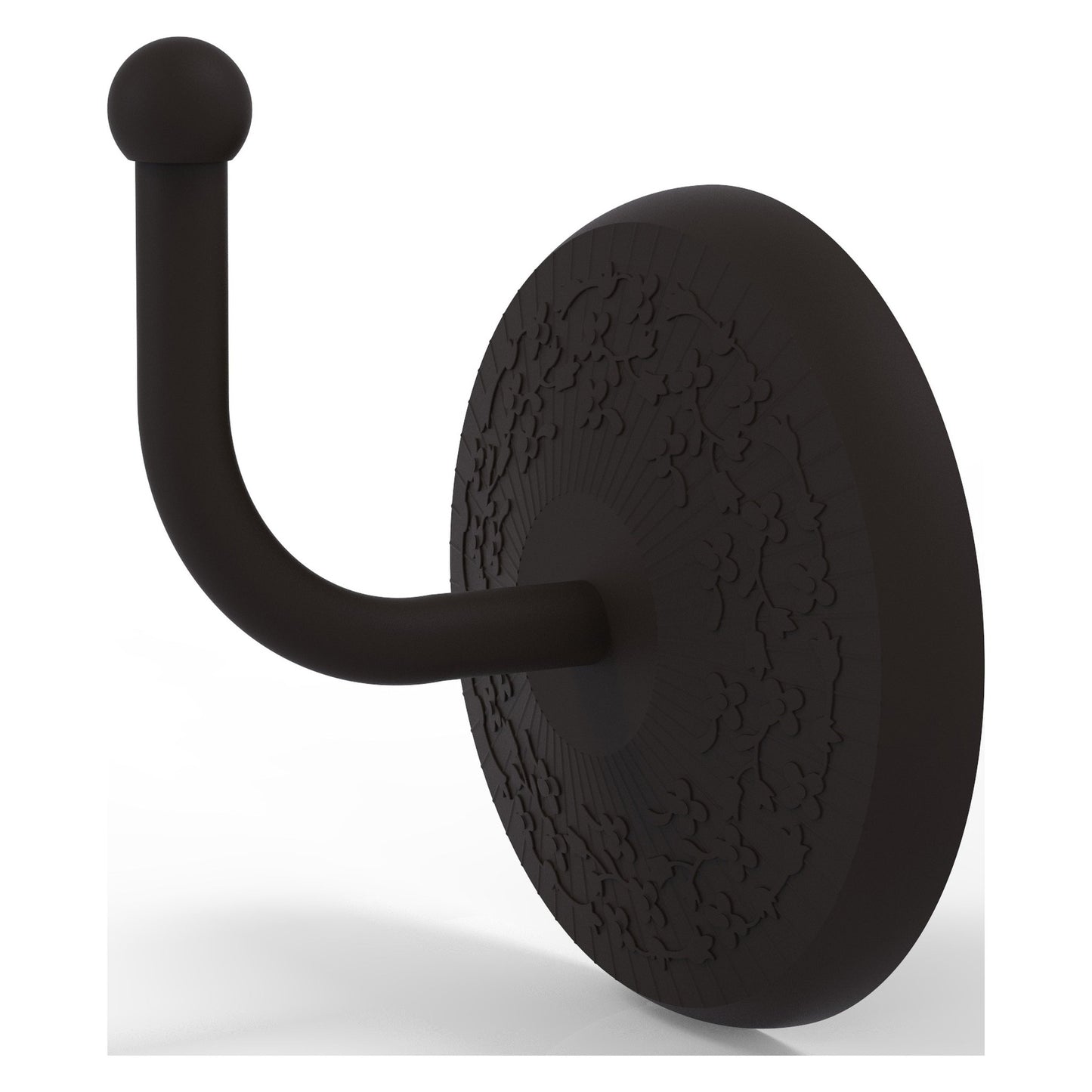 Allied Brass Monte Carlo 2" x 2.75" Oil Rubbed Bronze Solid Brass Robe Hook