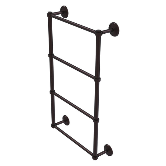 Allied Brass Monte Carlo 24" x 5.2" Antique Bronze Solid Brass 4-Tier Ladder Towel Bar