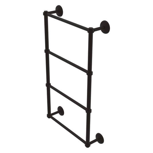 Allied Brass Monte Carlo 24" x 5.2" Oil Rubbed Bronze Solid Brass 4-Tier Ladder Towel Bar