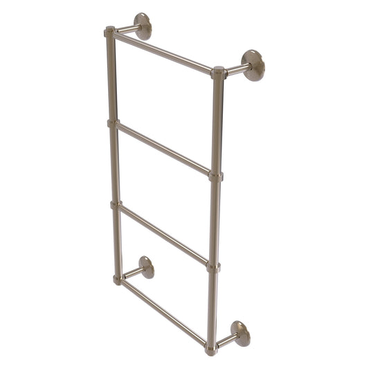 Allied Brass Monte Carlo 36" x 5.2" Antique Pewter Solid Brass 4-Tier Ladder Towel Bar