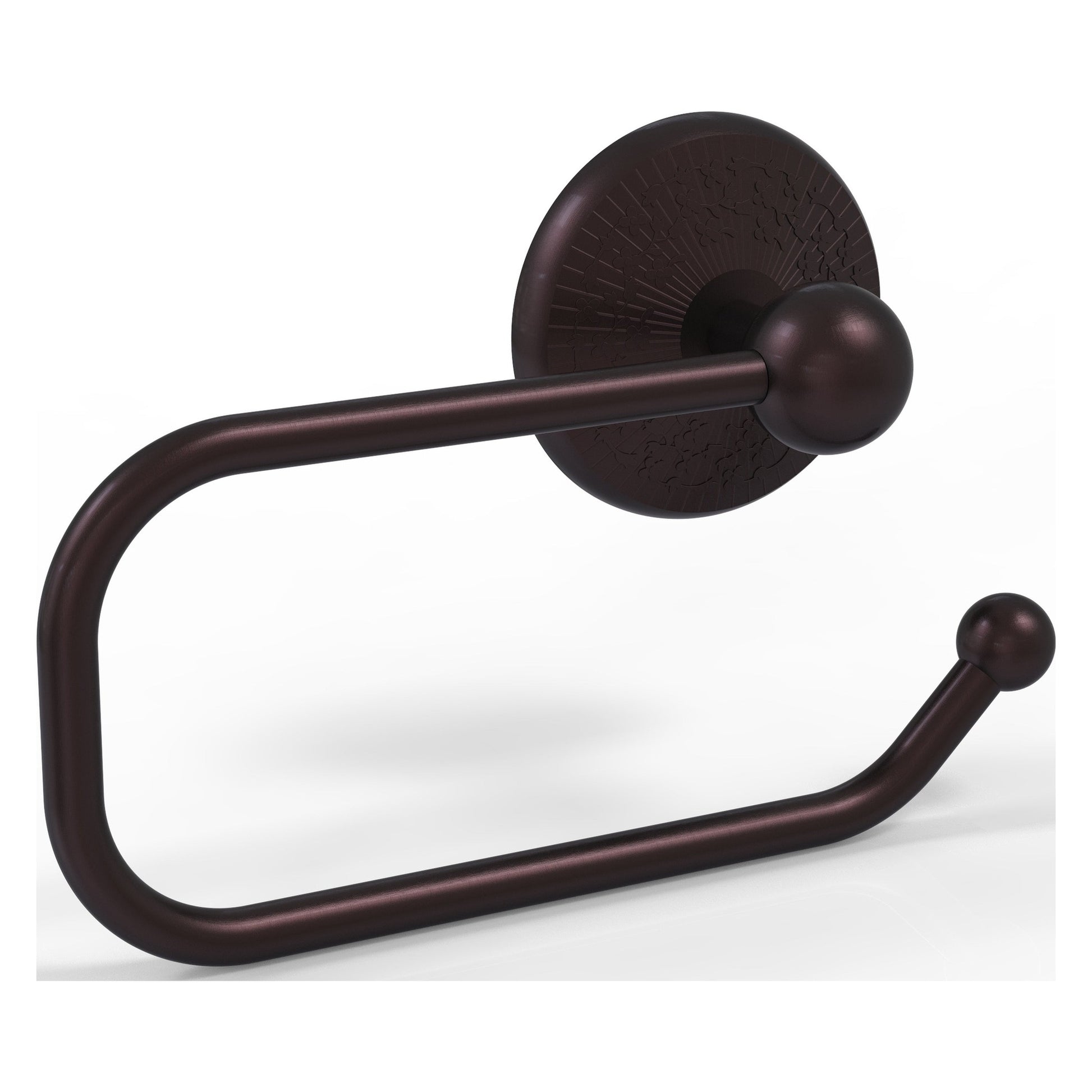 Allied Brass Monte Carlo 8" x 7" Antique Bronze Solid Brass European Style Toilet Tissue Holder