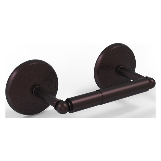 Allied Brass Monte Carlo 8.9" x 5" Antique Bronze Solid Brass 2-Post Toilet Tissue Holder