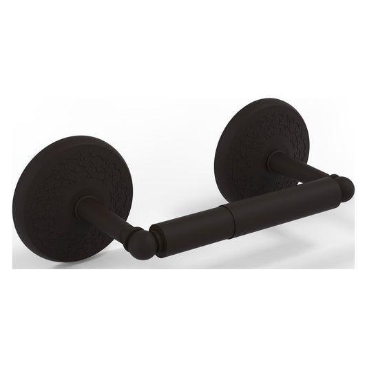 Allied Brass Monte Carlo 8.9" x 5" Oil Rubbed Bronze Solid Brass 2-Post Toilet Tissue Holder