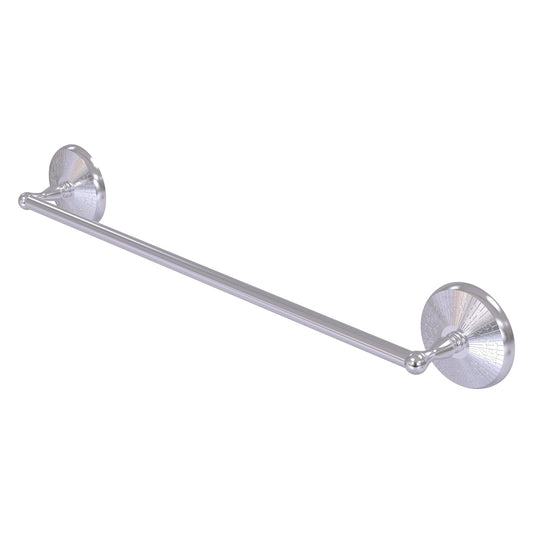 Allied Brass Monte Carlo MC-31/24 24" x 27" Satin Chrome Solid Brass Towel Bar