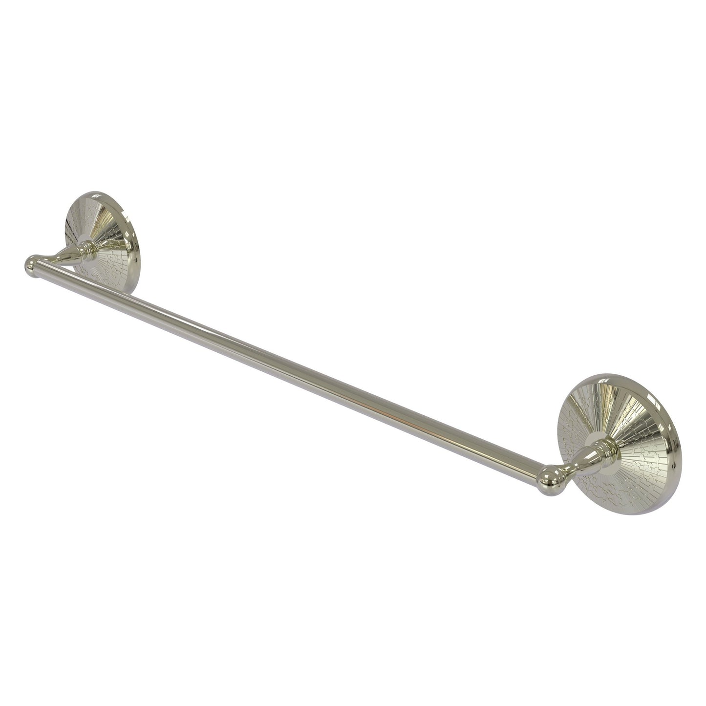 Allied Brass Monte Carlo MC-31/36 36" x 39" Polished Nickel Solid Brass Towel Bar