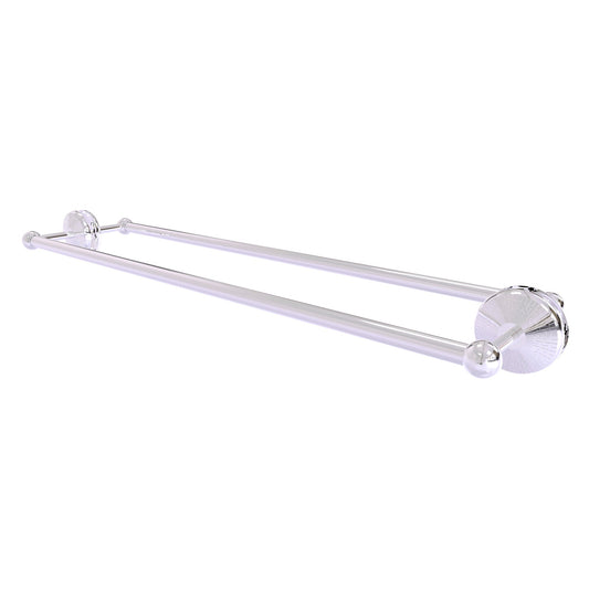 Allied Brass Monte Carlo MC-41-BB-30 33" x 7.8" Polished Chrome Solid Brass Back-to-Back Shower Door Towel Bar