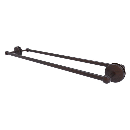 Allied Brass Monte Carlo MC-41-BB-30 33" x 7.8" Venetian Bronze Solid Brass Back-to-Back Shower Door Towel Bar