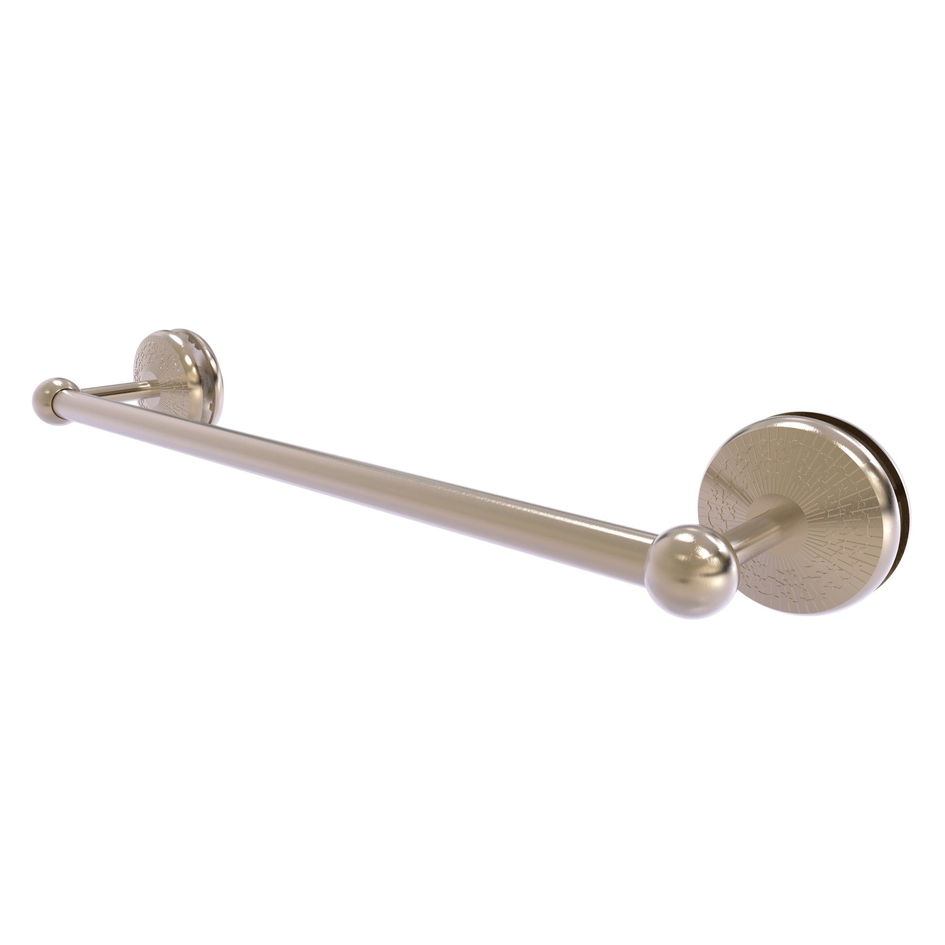 Allied Brass Monte Carlo MC-41-SM-18 21" x N/A" Antique Pewter Solid Brass Shower Door Towel Bar