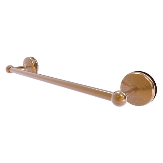 Allied Brass Monte Carlo MC-41-SM-18 21" x N/A" Brushed Bronze Solid Brass Shower Door Towel Bar