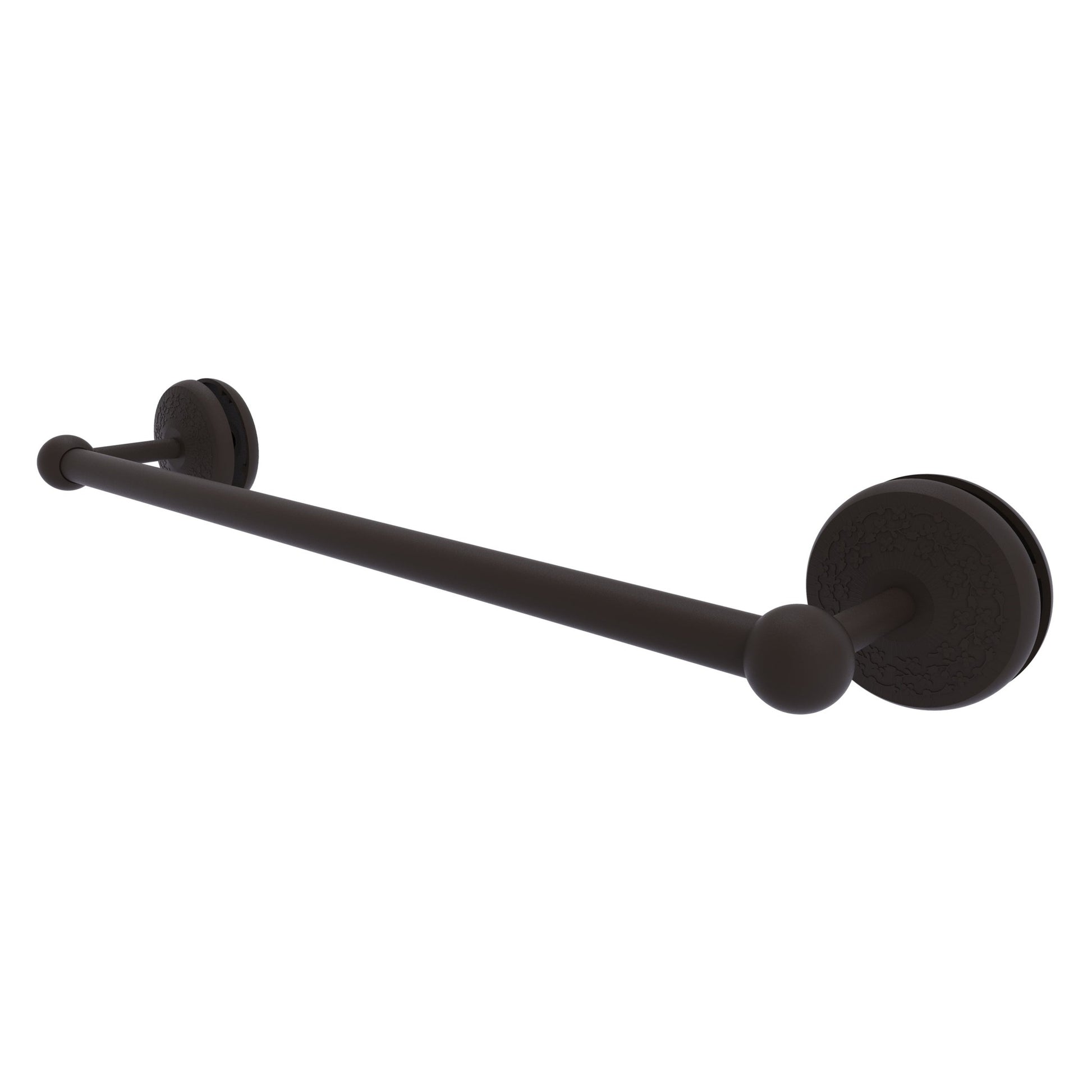 Allied Brass Monte Carlo MC-41-SM-18 21" x N/A" Oil Rubbed Bronze Solid Brass Shower Door Towel Bar