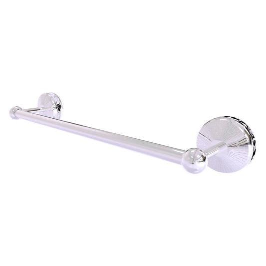 Allied Brass Monte Carlo MC-41-SM-18 21" x N/A" Polished Chrome Solid Brass Shower Door Towel Bar