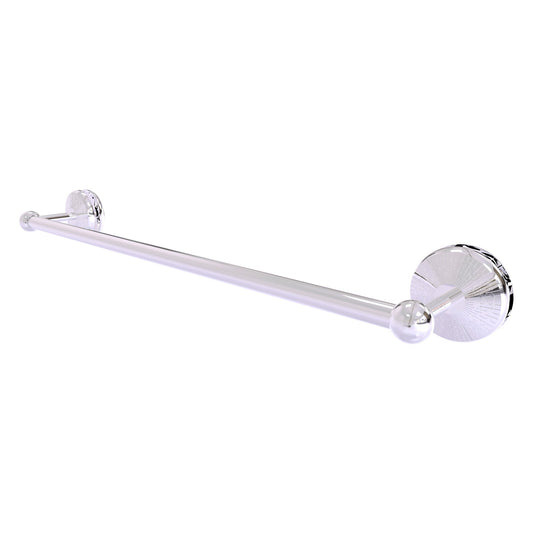 Allied Brass Monte Carlo MC-41-SM-24 27" x N/A" Polished Chrome Solid Brass Shower Door Towel Bar