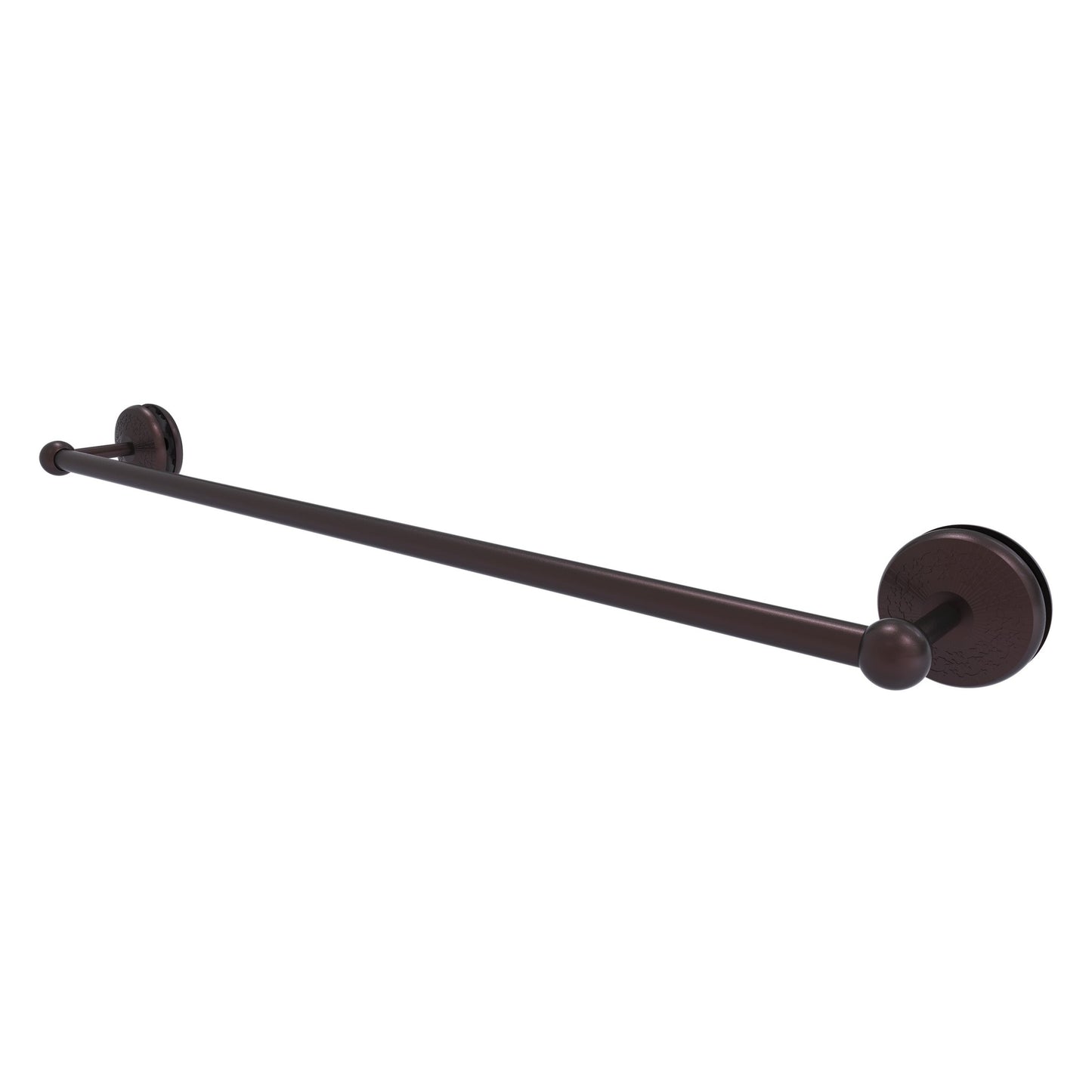 Allied Brass Monte Carlo MC-41-SM-30 33" x N/A" Antique Bronze Solid Brass Shower Door Towel Bar
