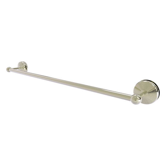 Allied Brass Monte Carlo MC-41-SM-30 33" x N/A" Polished Nickel Solid Brass Shower Door Towel Bar