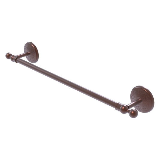 Allied Brass Monte Carlo MC-41/18 18" x 21" Antique Copper Solid Brass Towel Bar