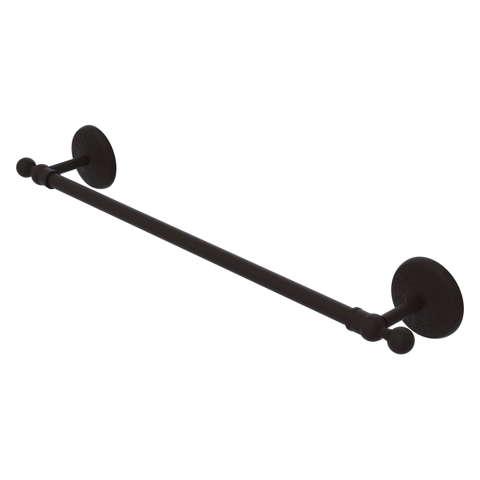 Allied Brass Monte Carlo MC-41/18 18" x 21" Oil Rubbed Bronze Solid Brass Towel Bar