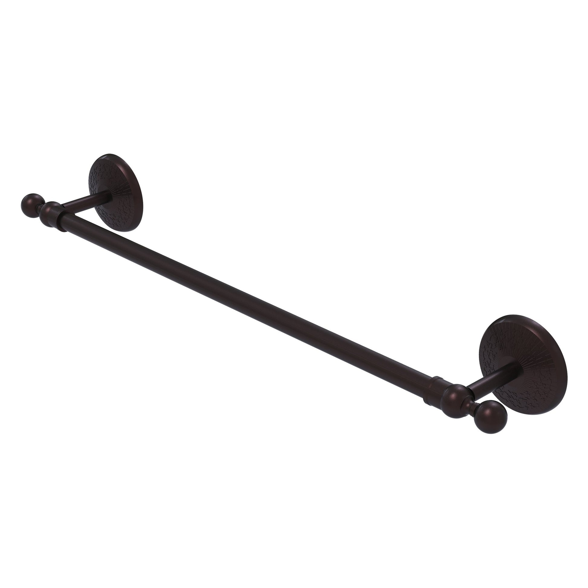 Allied Brass Monte Carlo MC-41/30 30" x 33" Antique Bronze Solid Brass Towel Bar