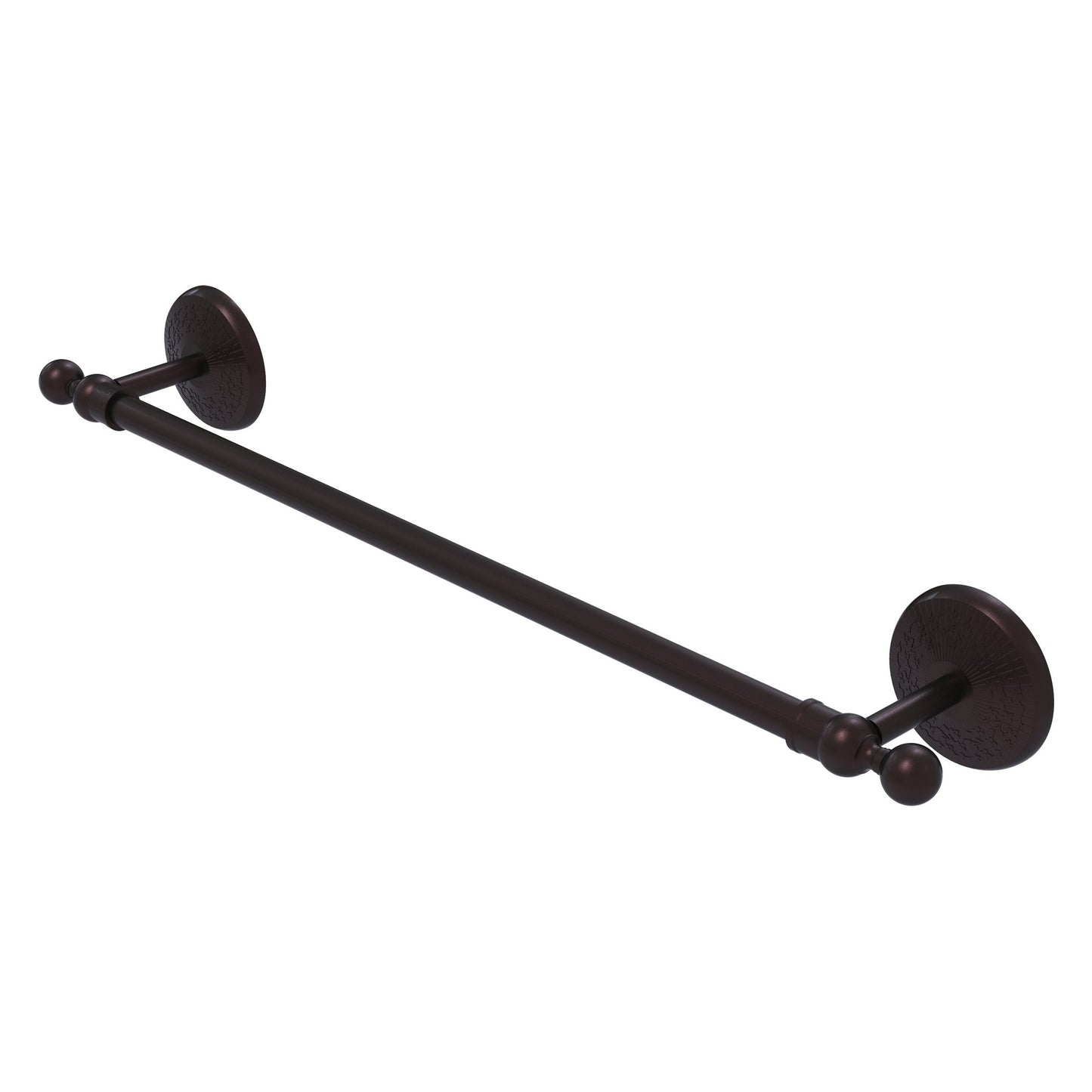 Allied Brass Monte Carlo MC-41/36 36" x 39" Antique Bronze Solid Brass Towel Bar