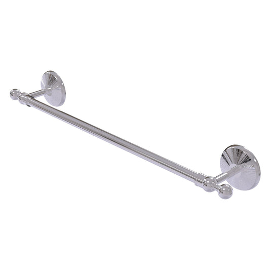 Allied Brass Monte Carlo MC-41/36 36" x 39" Polished Chrome Solid Brass Towel Bar