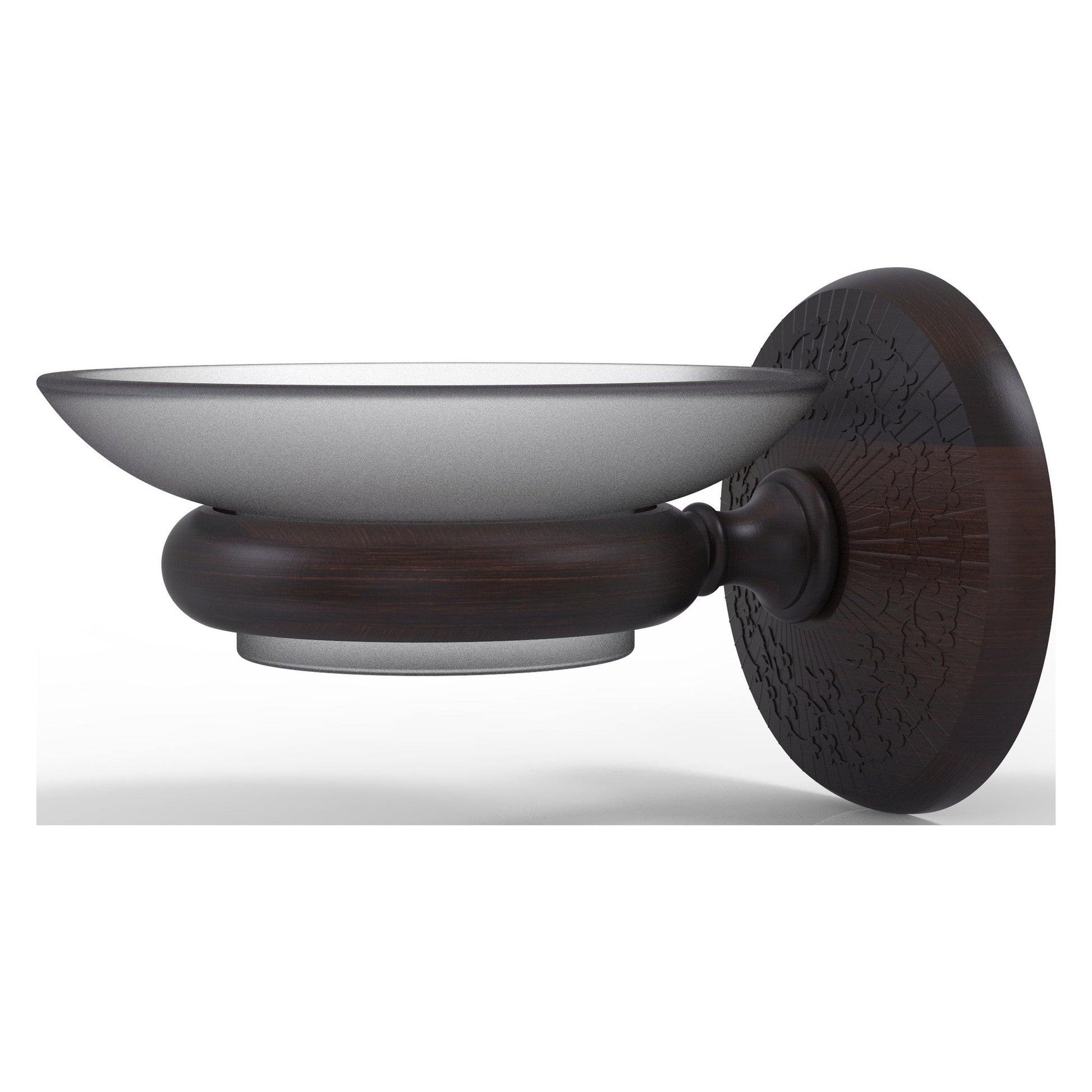 Allied Brass Monte Carlo MC-62 3" x 4.5" Venetian Bronze Solid Brass Wall-Mounted Soap Dish