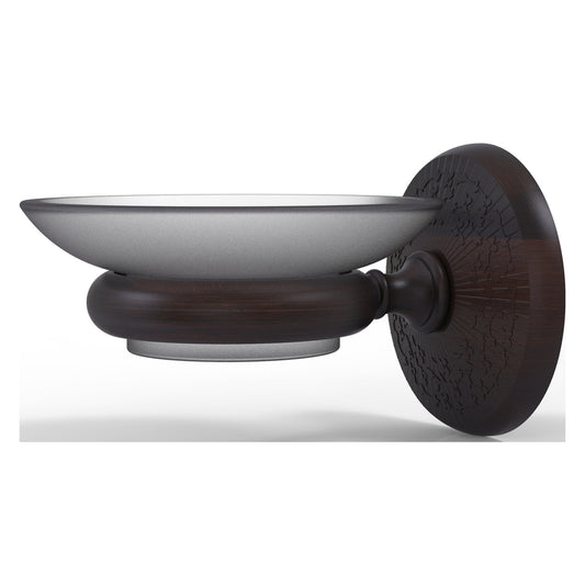 Allied Brass Monte Carlo MC-62 3" x 4.5" Venetian Bronze Solid Brass Wall-Mounted Soap Dish