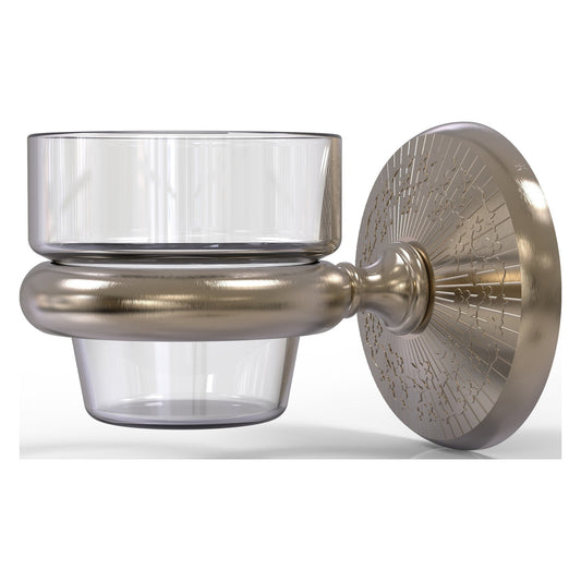 Allied Brass Monte Carlo MC-64 3.1" x 2.5" Antique Pewter Solid Brass Wall-Mounted Votive Candle Holder