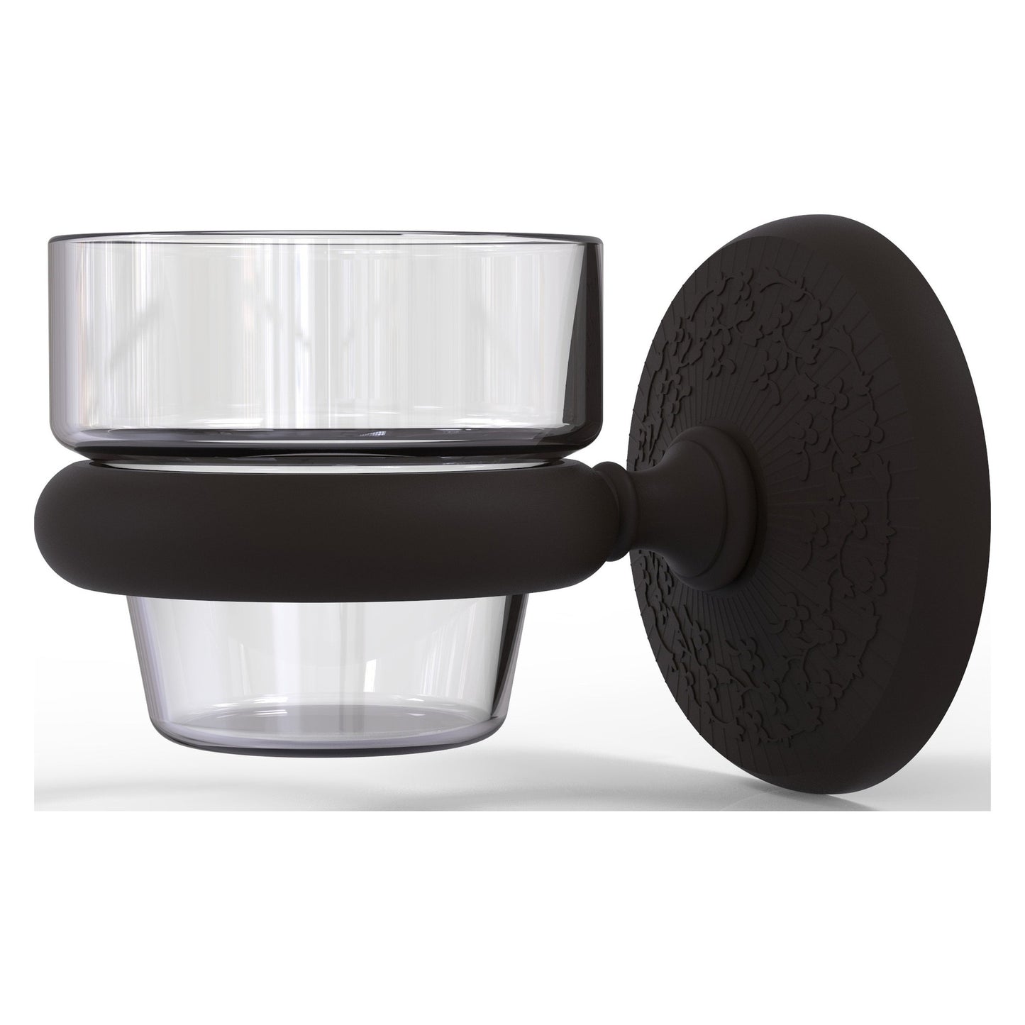 Allied Brass Monte Carlo MC-64 3.1" x 2.5" Oil Rubbed Bronze Solid Brass Wall-Mounted Votive Candle Holder