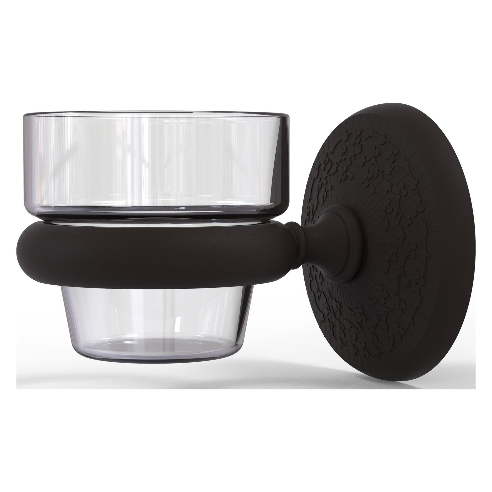 Allied Brass Monte Carlo MC-64 3.1" x 2.5" Oil Rubbed Bronze Solid Brass Wall-Mounted Votive Candle Holder