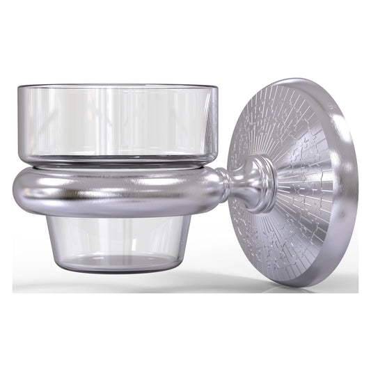 Allied Brass Monte Carlo MC-64 3.1" x 2.5" Satin Chrome Solid Brass Wall-Mounted Votive Candle Holder