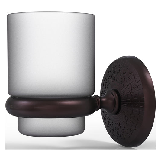 Allied Brass Monte Carlo MC-66 3.1" x 2.5" Antique Bronze Solid Brass Wall-Mounted Tumbler Holder