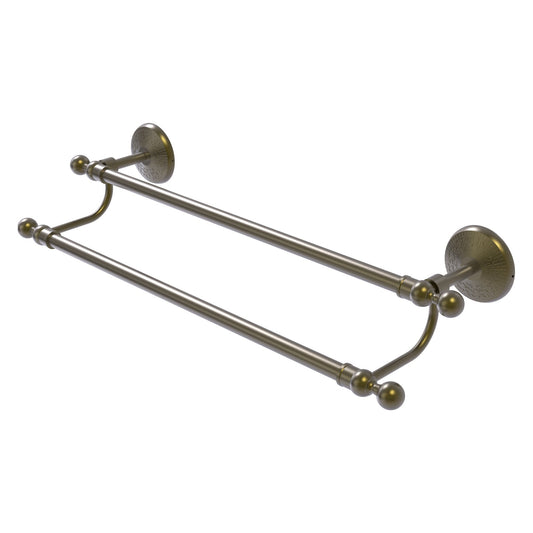 Allied Brass Monte Carlo MC-72/18 18" x 21" Antique Brass Solid Brass Towel Bar